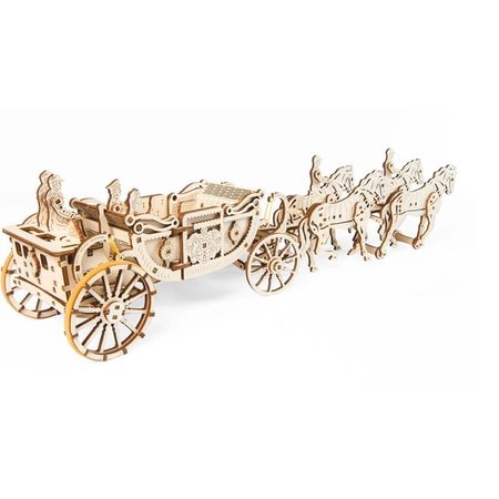 UGEARS Royal Carriage Limited Edition Wooden 3D Model Kit UTG0048